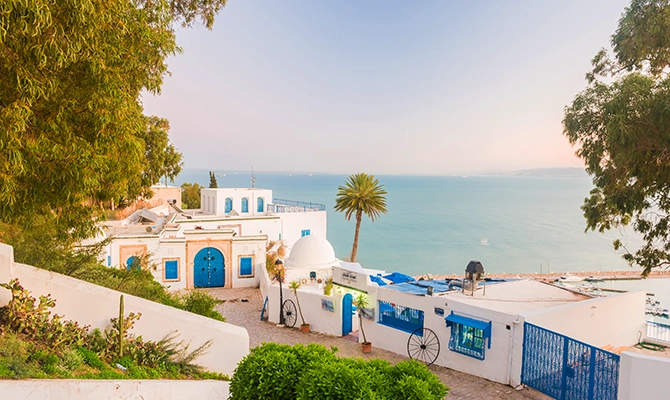 Sidi Bou Said ja Medina