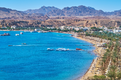 Catamaran cruise in Sharm el-Sheikh waters