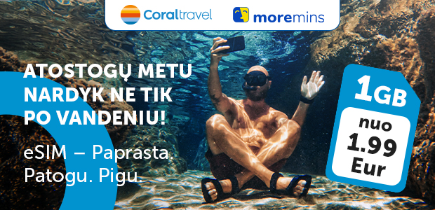 eSim - mobilusis internetas